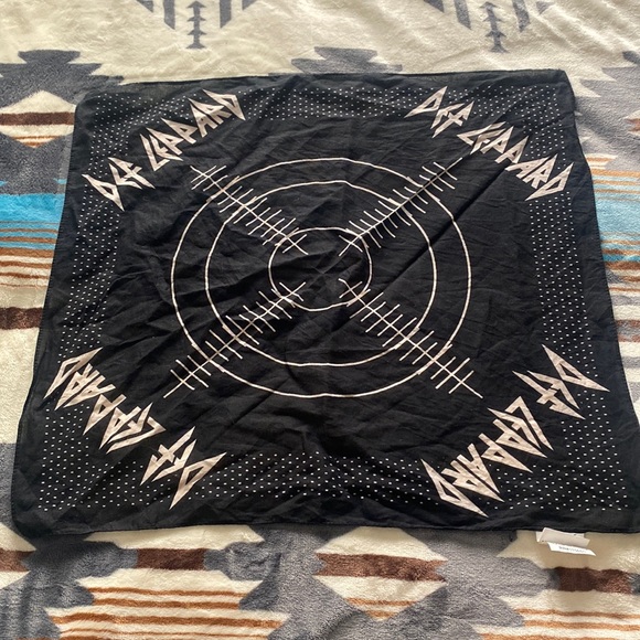 Junk Food Def Leppard Bandana | Poshmark